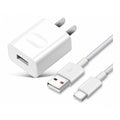 CARGADOR USB CON CABLE TIPO C