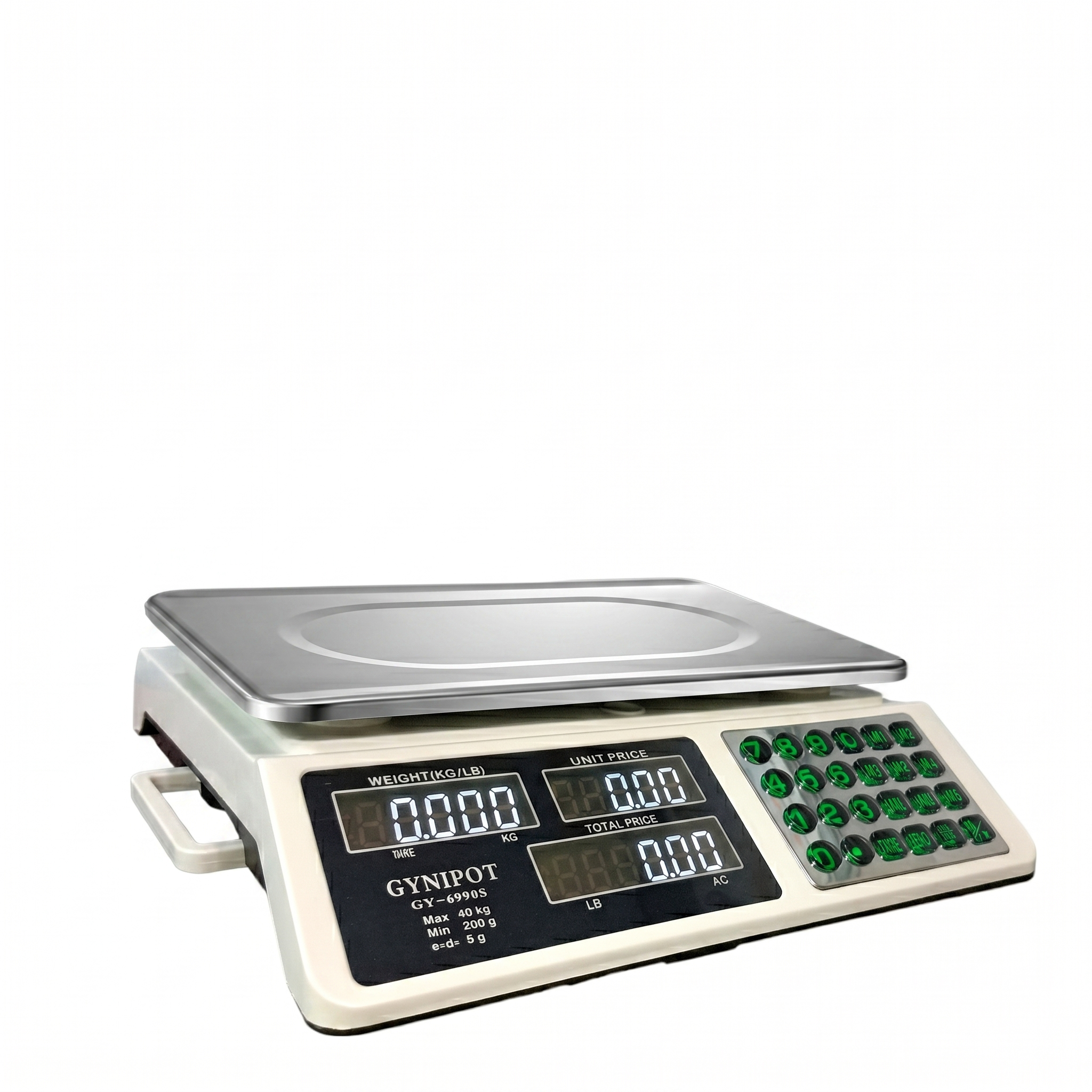 Báscula Digital Comercial 40KG Gynipot