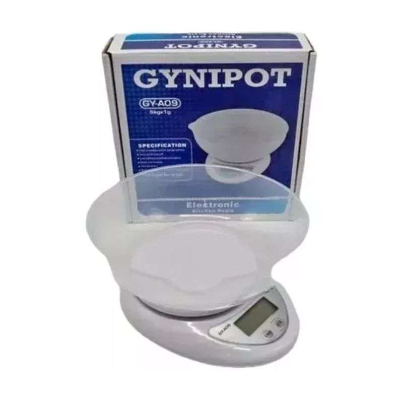 Báscula con Tazón 5KG Gynipot