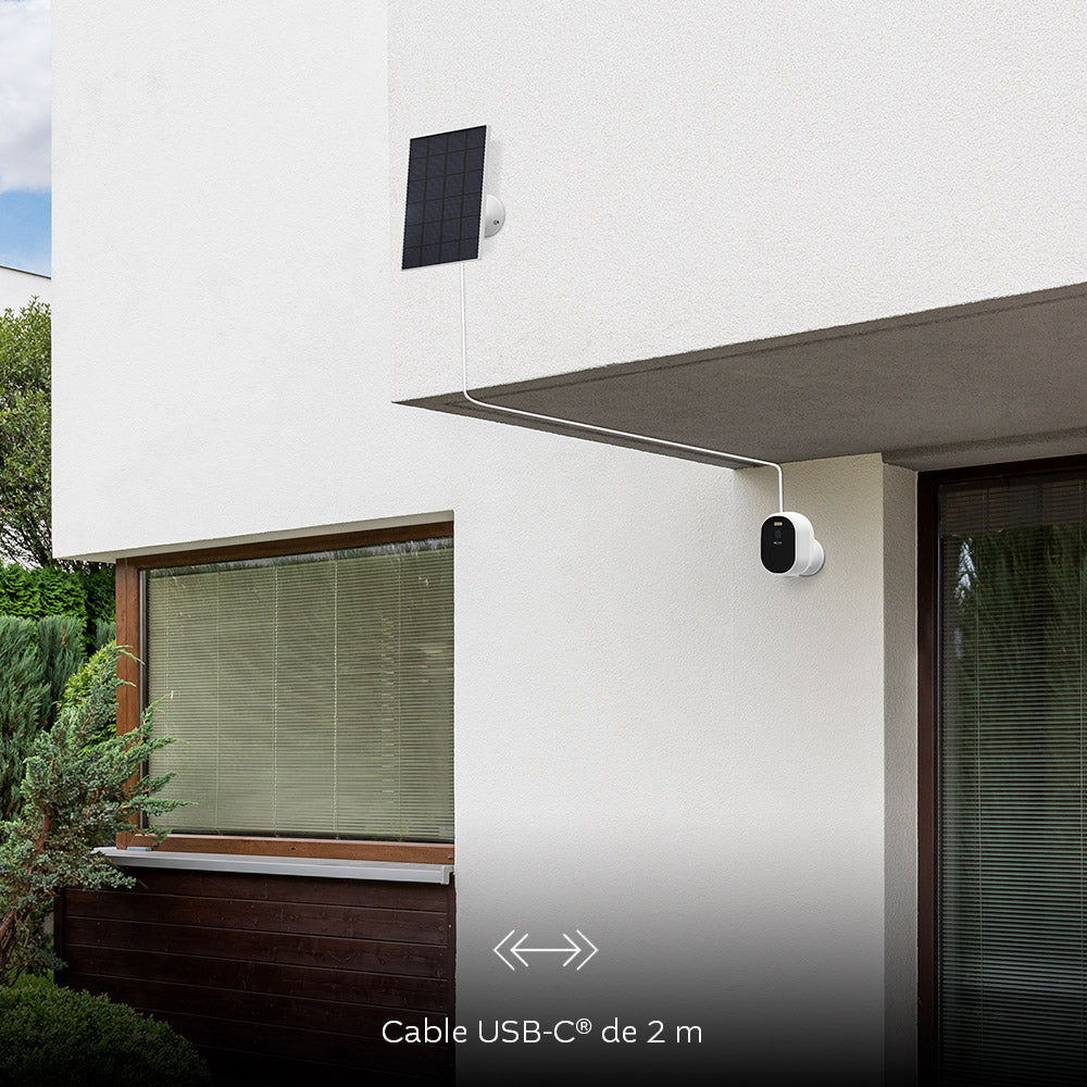 Cámara con Panel Solar Nexxt Solutions NHC-OF20S